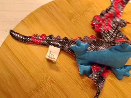 Antistresový drak sand animal, aswood, 18 cm, 