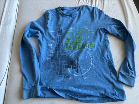 Tričko next  modré dlhý rukáv, next,176