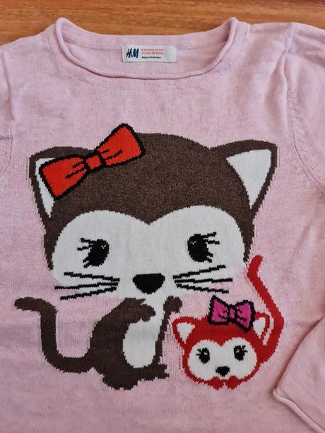 Svetrík h&m, veľkosť 110/116, super stav, h&m,116