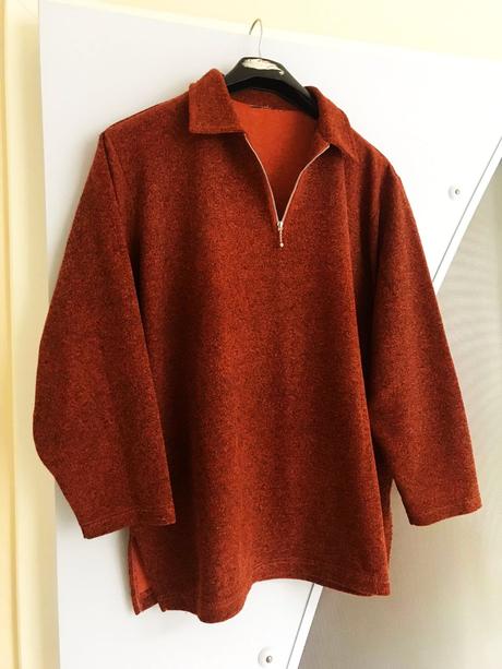 Melírovaná unisex mikina, xxl