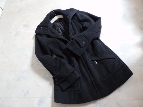3/4 lahký vlnený kabát s/m, m