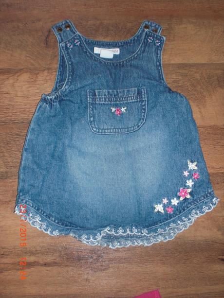 Riflové šaty h&m, h&m,62