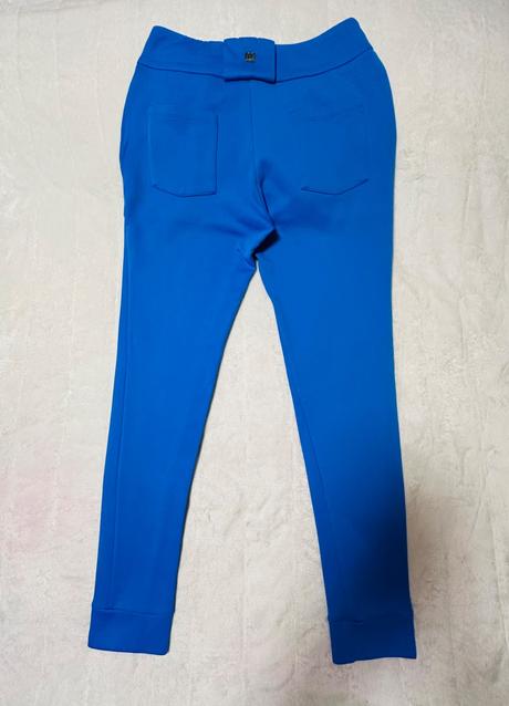 Modré elastické nohavice zn. magenta, m