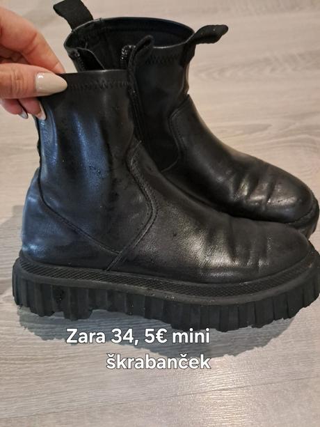 Čižmičky, zara,34
