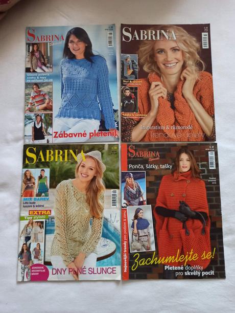 Časopisy pletenie, háčkovanie,