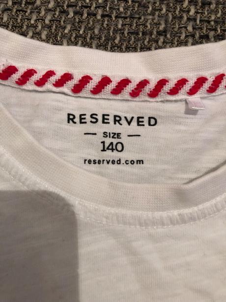 Tričko mikuláš, reserved,140