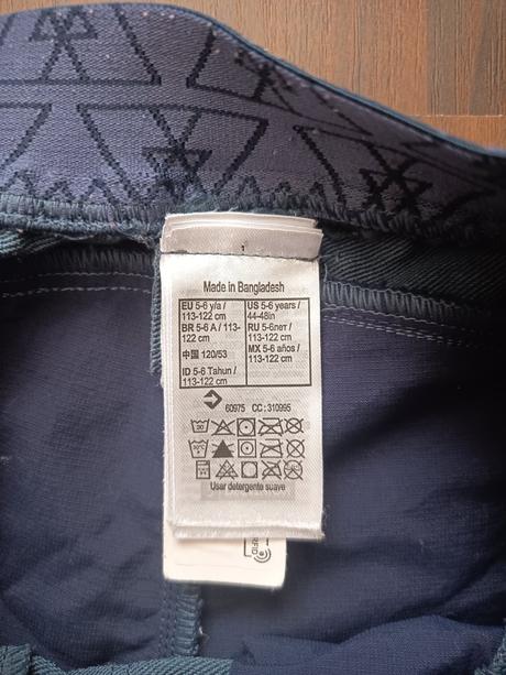 Dievčenské turistické nohavice, decathlon,122