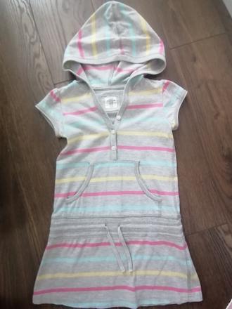 Šaty s kapucňou veľ 122, l.o.g.g.,122