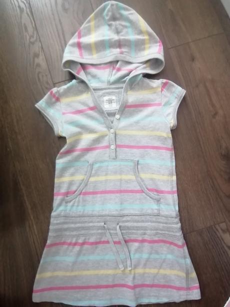 Šaty s kapucňou veľ 122, l.o.g.g.,122