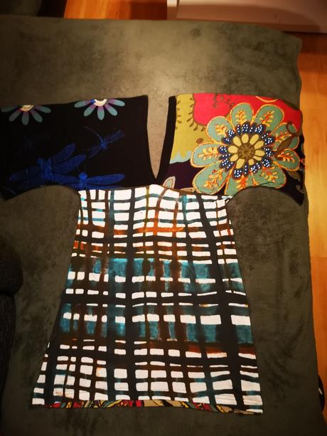 Predĺžené tričko desigual, desigual,s