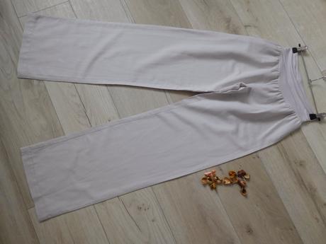 Ľanové nohavice s pružným pásom-s, 34/32, s