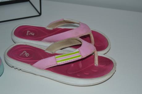 Dievčenské žabky 2ks/3e, veľkosť 32, 32