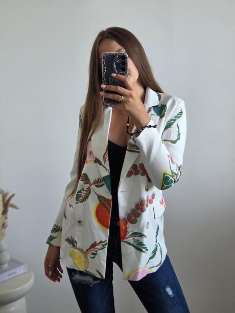 Vzorované sako s, s
