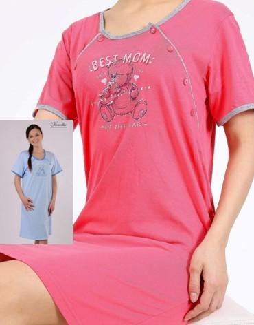 Materská nočná košieľka na kojenie, l / m / s / xl / xxl