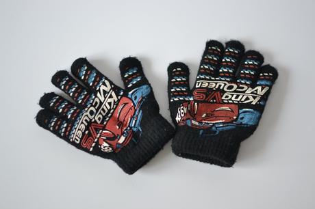 Detské rukavice mcqueen, 