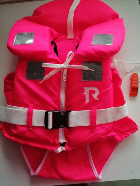 Záchranná vesta pre dievčatka 5-15 kg, xs
