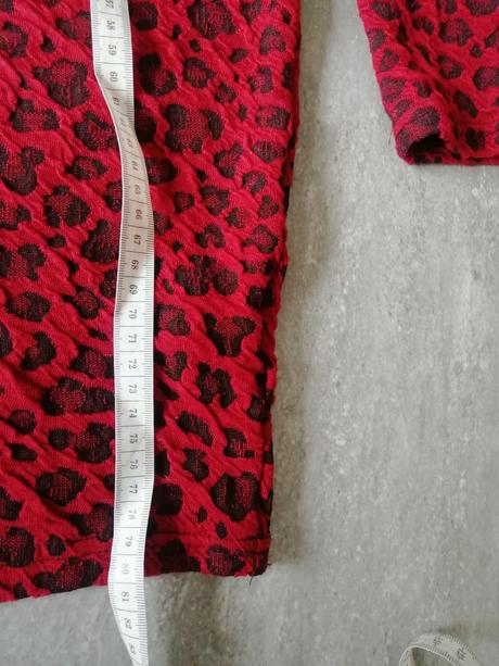 Čiernočervené šaty ax paris, v42-44, 42