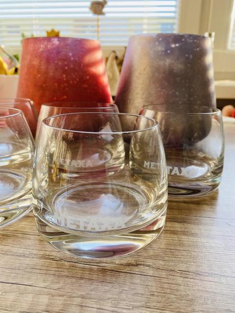 Značkové poháre metaxa,