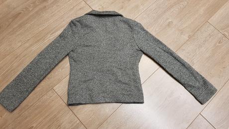 Dievčenské sivé sako, h&m,152