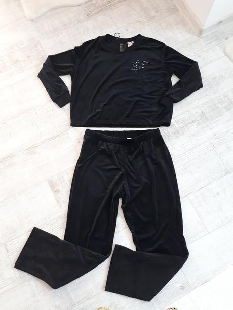 Krásna velúrova súprava h&m, h&m,m