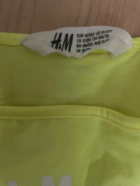 Šaty letné 10-12 rokov, h&m,152