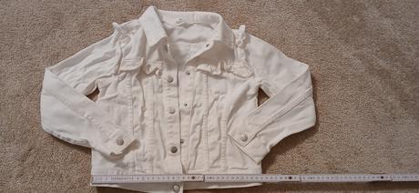 Rifľová bunda, h&m,128