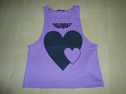 Fialove tricko srdiecko, m