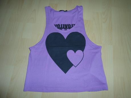 Fialove tricko srdiecko, m