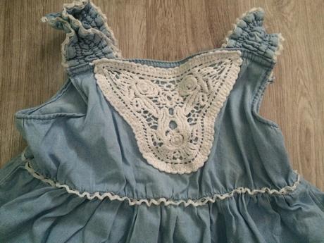 Ľahké letné šaty 3-4 roky, c&a,104