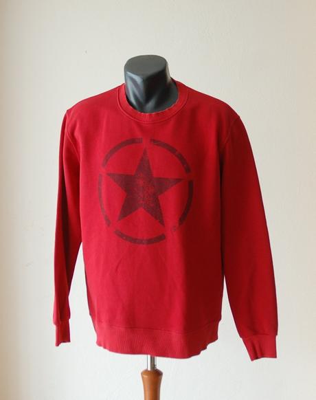 Pánska mikina alpha industries (star logo), m