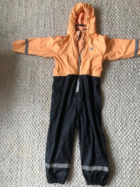 Nepremokavá, pogumovaná, zimná kombinéza, 122