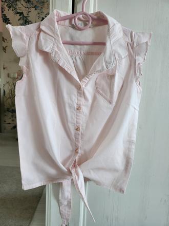 Srdiečkova blúzka, h&m,134