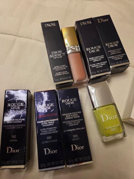 Dior rúž + laky, 