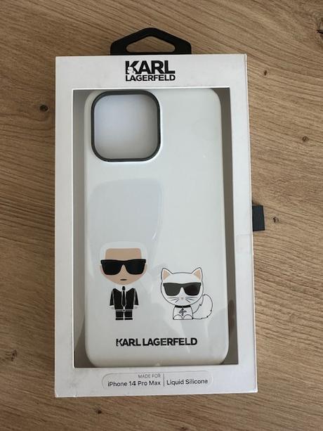Silikónový obal iphone 14 pro max karl lagerfeld,