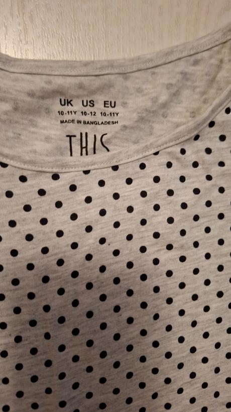 Šedé bodkované šaty, f&f,146