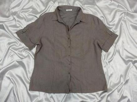 Kvalitná ľanová blúzka, 46