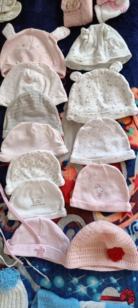 Balík oblečenia dievčatko veľkosť 0-3 mesiace, 50–62