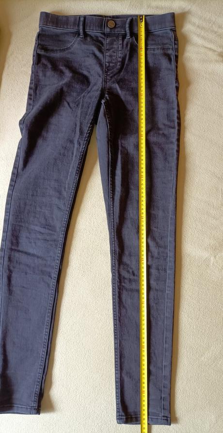 Dámske elastické džínsy - džegínsy, veľkosť 34/xs, esmara,34