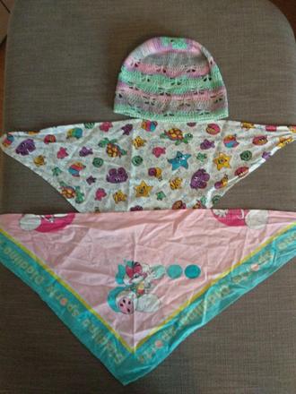 Čiapka a dve šatky, 104