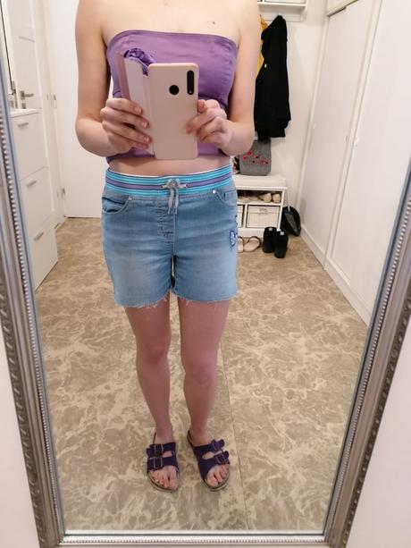 Rozkošné rifľové kraťasy, xs