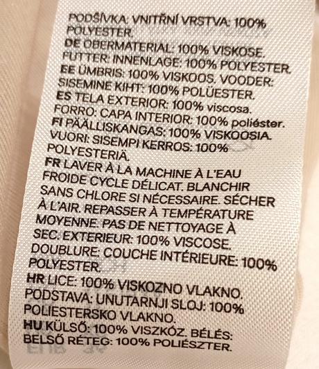 Dlhé bodkované šaty, h&m,36