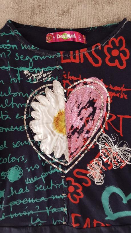 Tričko desigual veľkosť 122, desigual,122