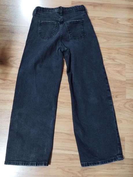 Predám dievčenské rifle wide leg veľ.140, h&m,140