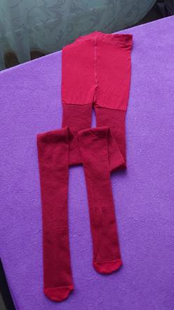 Trblietavé červené pančušky značky george, george,140