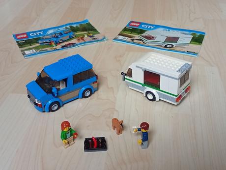 Lego 60117 dodávka a karavan, 