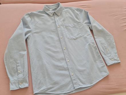 Chlapčenská bavlnená košeľa, h&m,164