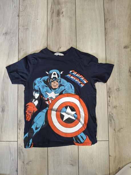 Tričko kapitán america h&m 134/140, h&m,134