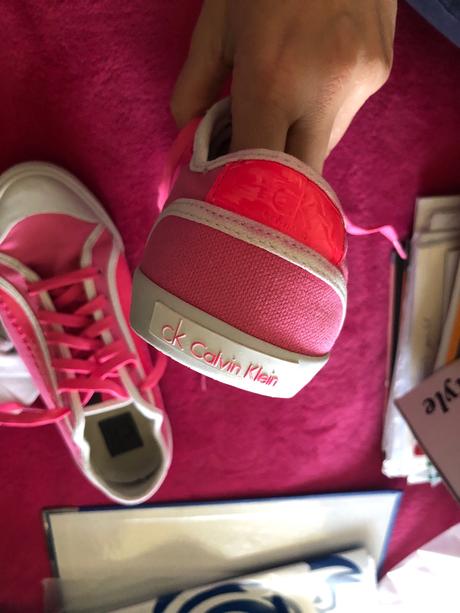 Plátenky neonové calvin klein 36, 36