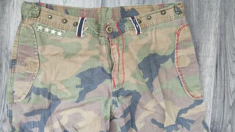 Maskáčové 3/4 kraťasy, m