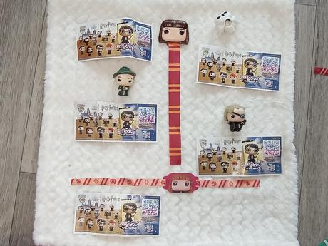 Harry potter kinder surprise s papierikmi, 